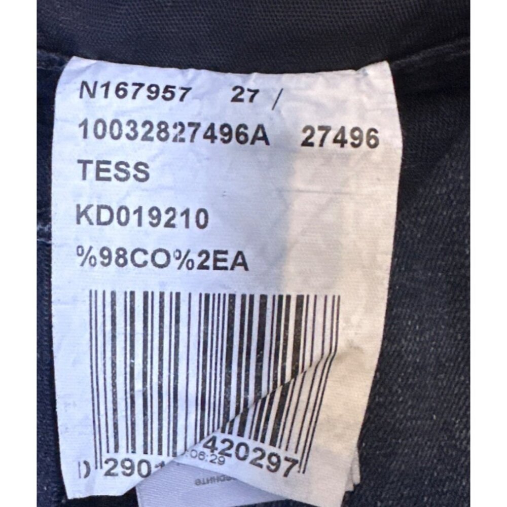 NWT Mavi Gold Stretch Tess High Rise Soft Jeans Medium Dark Wash Size 27 - Picture 13 of 14
